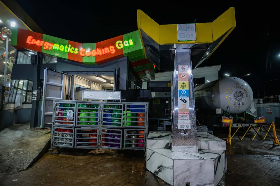 Energymatics Gas Facility Night Operation