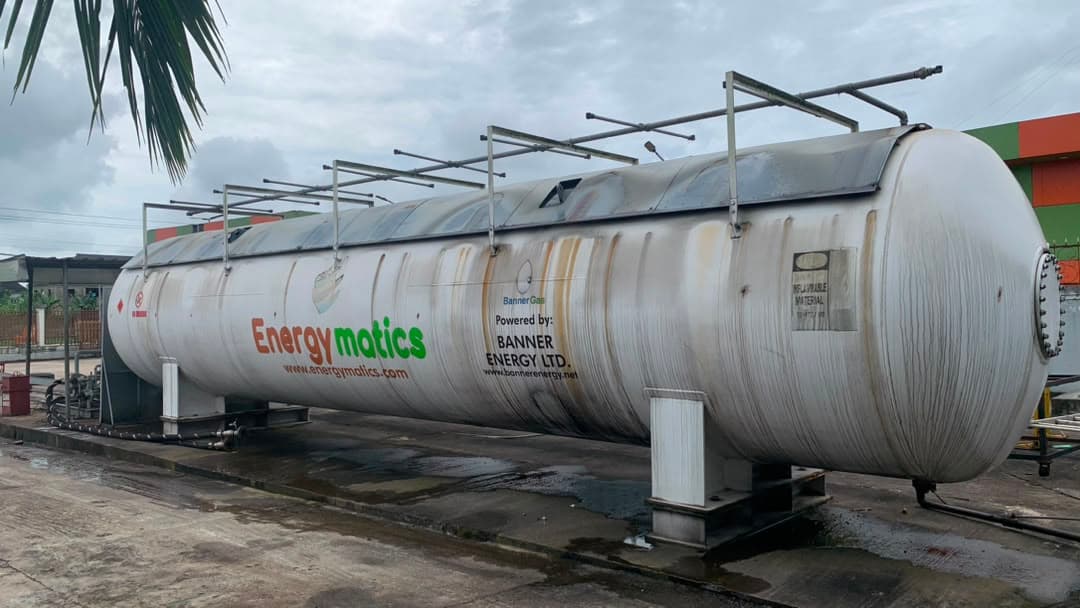 Energymatics Fuel Dispensing Canopy Night View